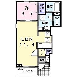 エテルノ松ヶ丘III 1階