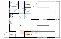 かぎ屋ビル 4階/4C