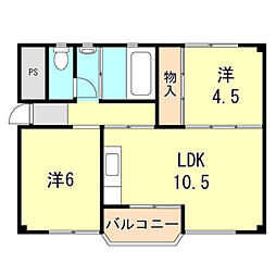 福田ハイツ 2階