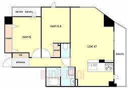 エーレックス西宮 7階