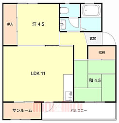 垂水上高丸住宅　Ｂ棟 1階