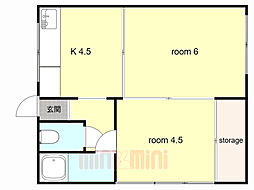 藤江 幸楽荘 1階
