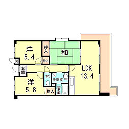 サンシーズ南山手 5階