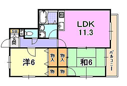 パレ・シェール霞ヶ丘 1階