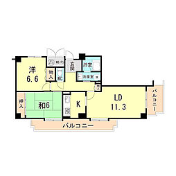 芦屋楠町パインクレスト 2階