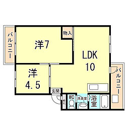 厚生年金住宅Ｃ棟 1階