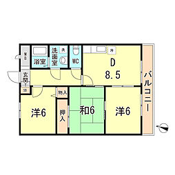 グリーンエイトIII 1階