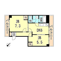 ハギノハウス 2階