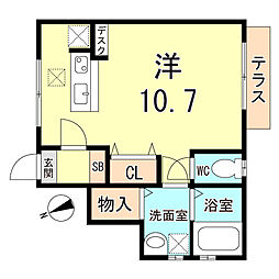 メゾン朝霧 1階