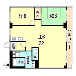 シャトー御影 4階