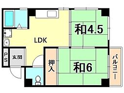 レジデンス老松 3階