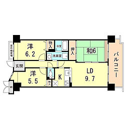 グレーシィ須磨アルテピア3番街・1 3LDKの間取図画像