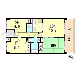 間取図画像 3LDK