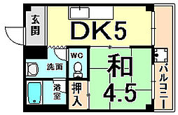 間取図画像 1DK