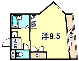 間取図画像 ワンルーム