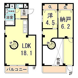 間取図画像 1SLDK