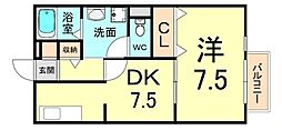 間取図画像 1DK
