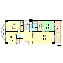 高倉山ハイツ 1階