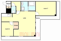 ハッピーコート明石 6階/605