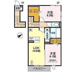 アルコバレーノX 2階