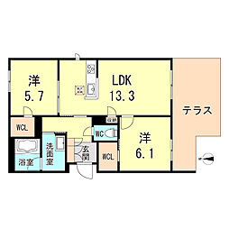 シャーメゾン コルテノーヴァ 1階