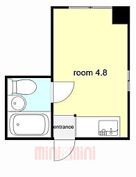 間取図画像 ワンルーム