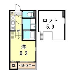 ハーモニーテラス矢部町 2階