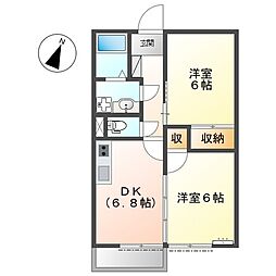 フジガーデン 2階/201