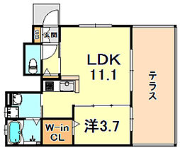 ルミエール灘北通II 1階/101
