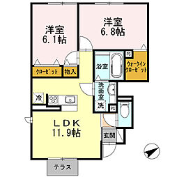 コート・ド・メールII番館　Ｂ棟 1階