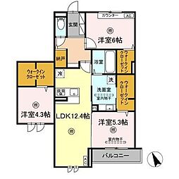 リアン朝霧 2階