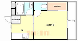 シティハイツ西岡本 2階