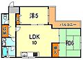 パインハイツ西芦屋3階6.8万円