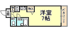 アージュ・リベルテ本山 4階/402