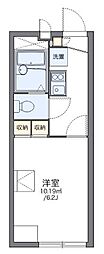 レオパレス魚崎 1Kの間取図画像