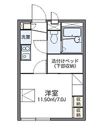 レオパレスみかけ 2階/205