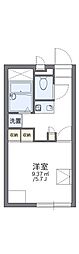 レオパレス西岡本 1Kの間取図画像