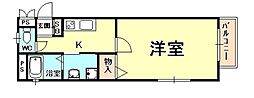 フルール岡本 2階