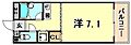西灘駅前ハイツ2階5.0万円
