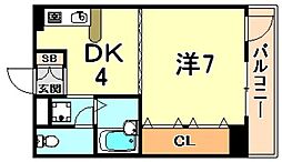 リッジヴィラ魚崎 3階/304