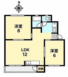 鶴甲コーポ14号棟 3階