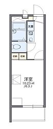 レオパレスJOYSTICK 1Kの間取図画像