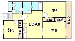 オーリッツコート甲南山手 2階