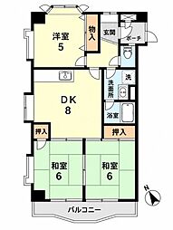 リベラ西芦屋 2階