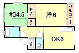 川崎マンション 4階