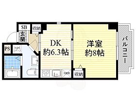 シャトードルチェ2  ｜ 大阪府大阪市中央区松屋町住吉4番10号（賃貸マンション1DK・9階・33.60㎡） その2