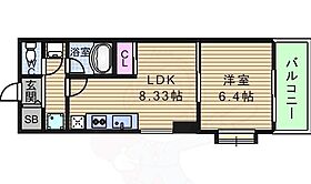 コンソラーレ上町台2  ｜ 大阪府大阪市天王寺区上汐３丁目（賃貸マンション1LDK・9階・34.95㎡） その2