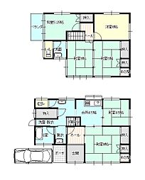 妙典寺前　売り家 6DKの間取り