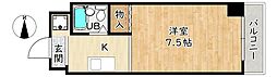 ナチュールイナオ 1Kの間取図画像