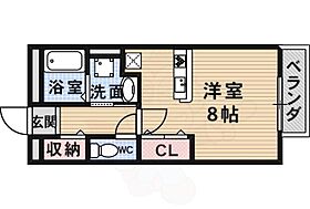 メゾン二翠B 202 ｜ 兵庫県川西市花屋敷１丁目27番7号（賃貸アパート1R・2階・30.40㎡） その2